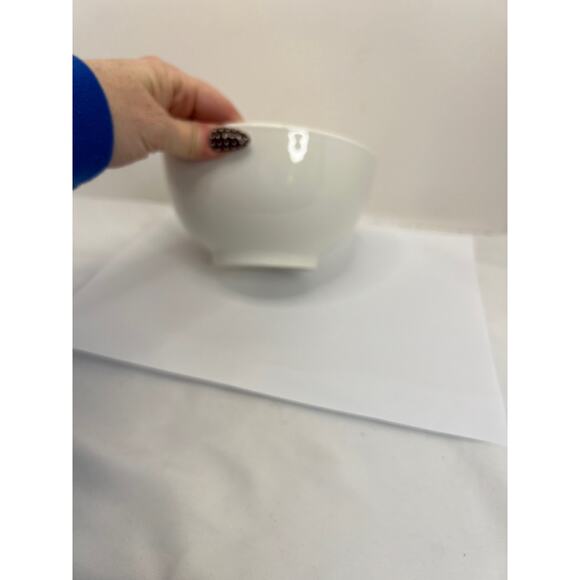 Cereal Killer Bowl Ceramic Novelty Skull Pattern Red White Black Round - Picture 6 of 6